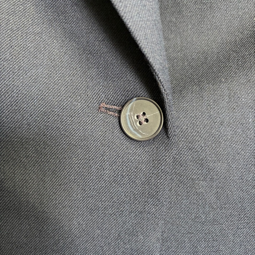 Pendleton Navy Single-Button Women's Blazer 100% … - image 5